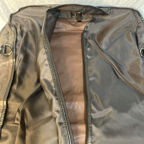 Potomac Leather Goods Company Genuine Leather Garment Travel Bag - Picture 16 of 16